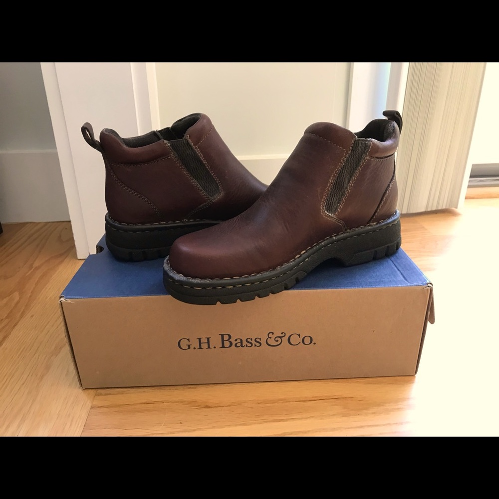BASS LEATHER BOOTS